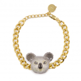 Koala Armband vergoldet