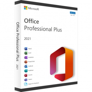 Microsoft Office 2021 Professional Vollversion MS Pro 32/64Bit Express