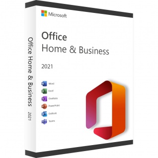 Microsoft Office 2021 Home and Business Vollversion MS 32/64Bit Deutsch MacOS Multilanguage