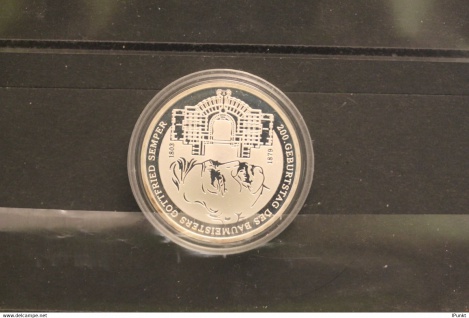 Bundesrepublik Deutschland; 10 Euro; 2003; 200.Geburtstag Gottfried von Semper, Silber; PP; Jäger-Nr. 503