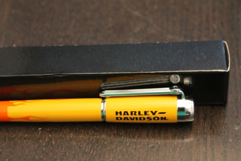 Harley-Davidson Kugelschreiber, Ballpoint Pen mit Gasdruckmine