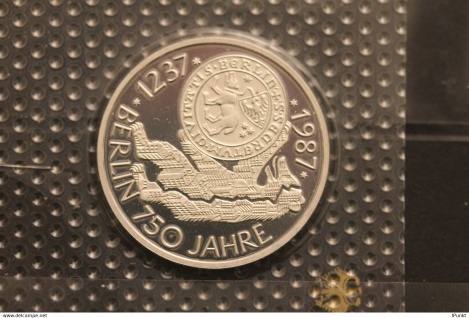 Bundesrepublik Deutschland; 10 Deutsche Mark; 1987; 750 Jahre Berlin, Silber; PP; Jäger-Nr. 441