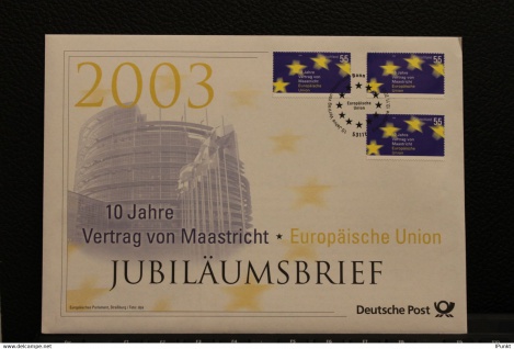 Deutschland; Jubiläumsbrief 2003: 10 Jahre Vertrag von Maastricht Europäische Union