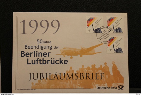 Deutschland; Jubiläumsbrief 1999; 50 Jahre Beendigung der Berliner Luftbrücke
