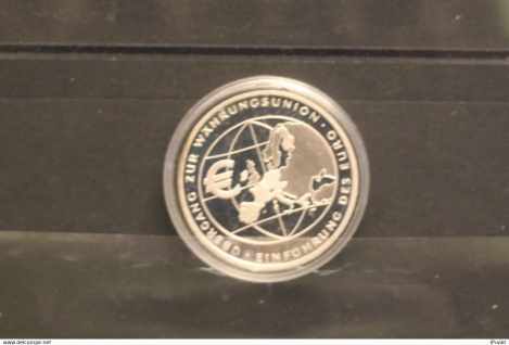 Bundesrepublik Deutschland; 10 Euro; 2002; Übergang zur Währungsunion, Silber; PP; Jäger-Nr. 490