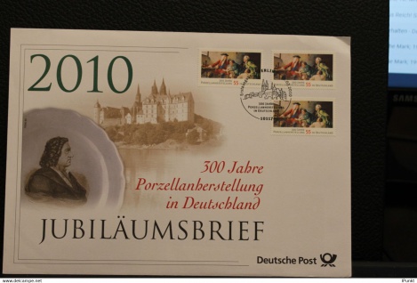Deutschland; Jubiläumsbrief 2010: 300 Jahre Porzellanherstellung in Deutschland