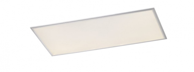 Wofi LED Deckenpanel MILO silber 1200x600mm eckig inkl. Fernbedienung