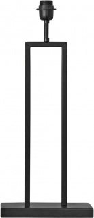 Tischleuchte schwarz aus Metall PR Home Rod 61cm E27 ohne Lampenschirm