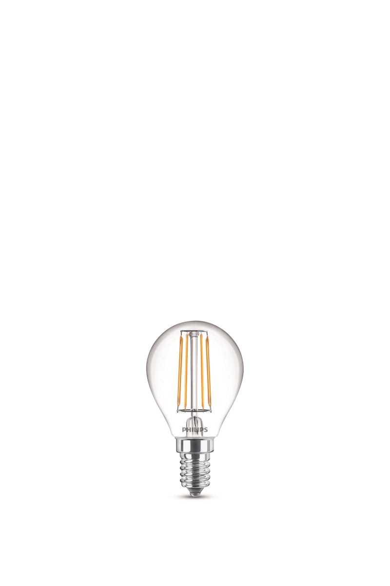Philips LED E14 P45 Leuchtmittel 4, 3W 470lm 2700K warmweiss 4, 5x4, 5x8, 2cm
