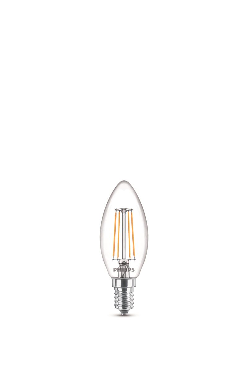 Philips LED E14 B35 Leuchtmittel 4, 3W 470lm 4000K neutralweiss 3, 5x3, 5x9, 7cm
