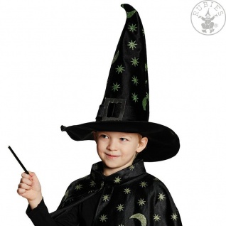 Rubies 4445546 - Hut Magier/-in, Hexe, Zauberer für Kinder und Erwachsene