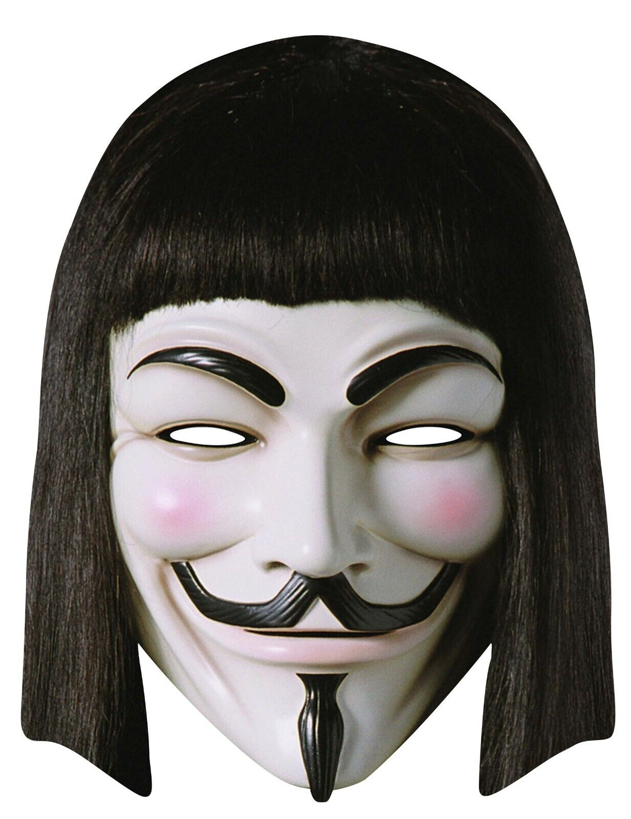 Haters Pappmaske  von Rubies 334853  *NEU* Card Mask V for Vendetta 