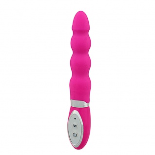 G Punkt Raupenvibrator mit Klitorisstimulation Silikon Vibrator Rosa