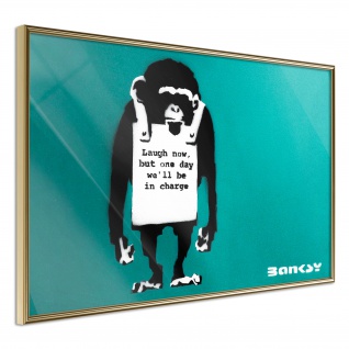 Poster - Banksy: Laugh Now 30x20 cm