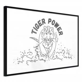 Poster - Inner Tiger 45x30 cm