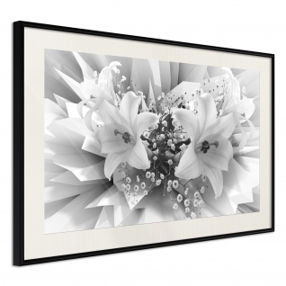 Poster - Crystal Lillies 60x40 cm