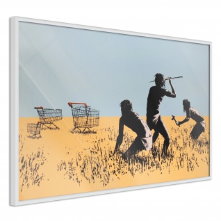 Poster - Banksy: Trolley Hunters 30x20 cm