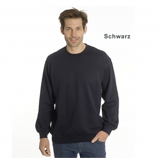 Sweatshirt schwarz versch. Farben und Größen Pullover Sweater Shirt AUSVERKAUF