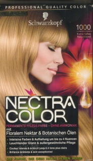 Schwarztkopf Nectra Color Pflege-Farbe 1000 extra helles Naturblond 143 ml