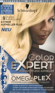 Schwarzkopf Color Expert L9 Stufenaufheller mit Anti-Haarbruch+Gelbstich Pure...