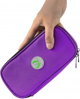 Insulin kühltasche Reisetasche - Medikamente Diabetiker Isolierter tragbarer Kühler Diabetes kühltasche (Lila)