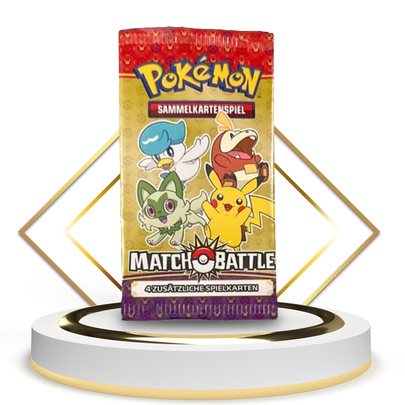 Pokemon Match Battle Booster Pack McDonalds 2023 - Viele vorhanden - UNGEWOGEN