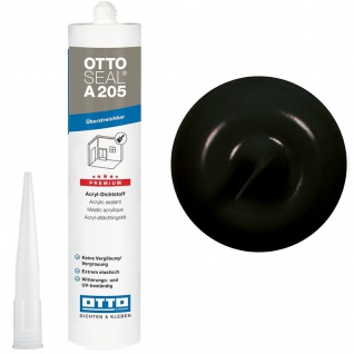 OTTOSEAL A205 Premium Acryl Dichtstoff 310 ml schwarz (C04)