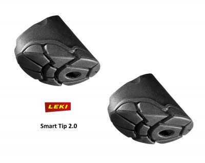 Leki Smart Tip 2.0 Gummipuffer Walking, 1 Paar, einfacher Wechsel Art. 882810103
