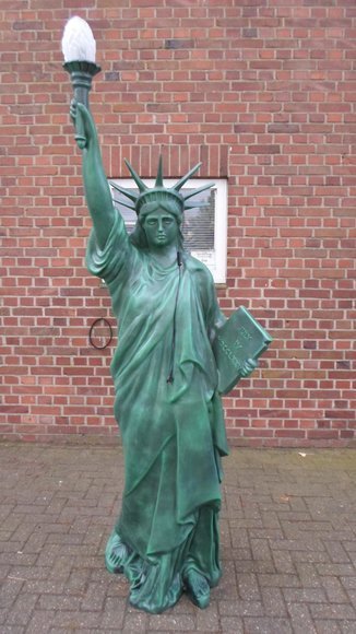 Stehleuchte Lampe 238cm Freiheitsstatue Liberty USA Dekoration Statue
