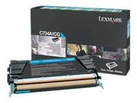 Lexmark - Cyan - Original - Tonerpatrone LCCP, LRP - für Lexmark C734, C736, X734, X736, X738
