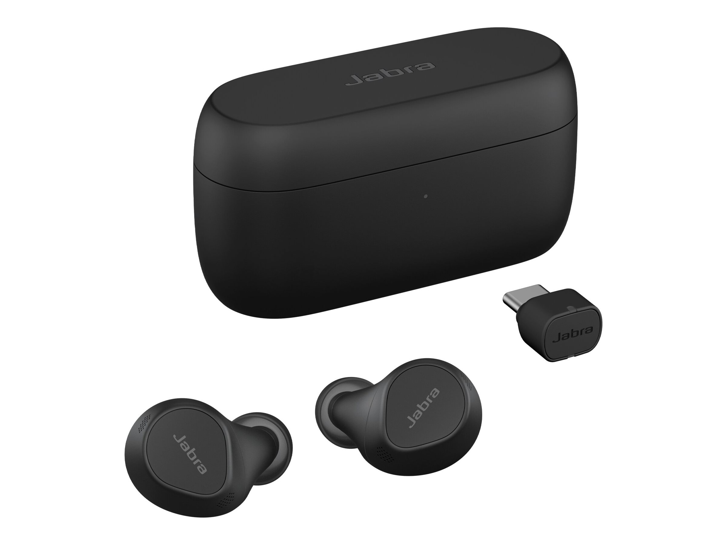 Jabra Evolve2 Buds UC - True Wireless-Kopfhörer mit Mikrofon - im Ohr - Bluetooth - aktive Rauschunterdrückung - Adapter USB-C via Bluetooth