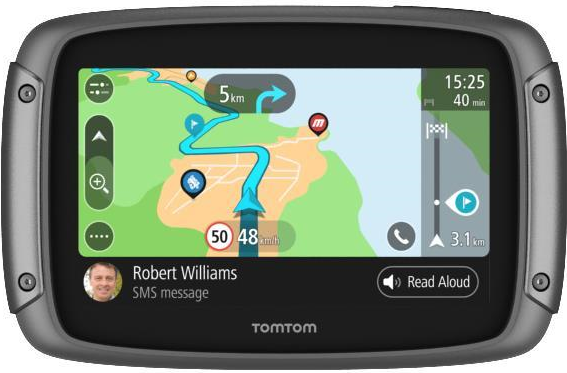 TOMTOM RIDER 550 - Premium Pack - GPS-Navigationsgerät - Motorrad 4.3&quot;