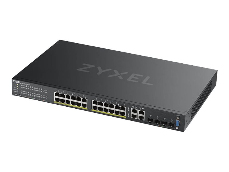 ZYXEL Switch GS2220-28HP 24Port+4xSFP/Rj45 Gigabit L2 375W