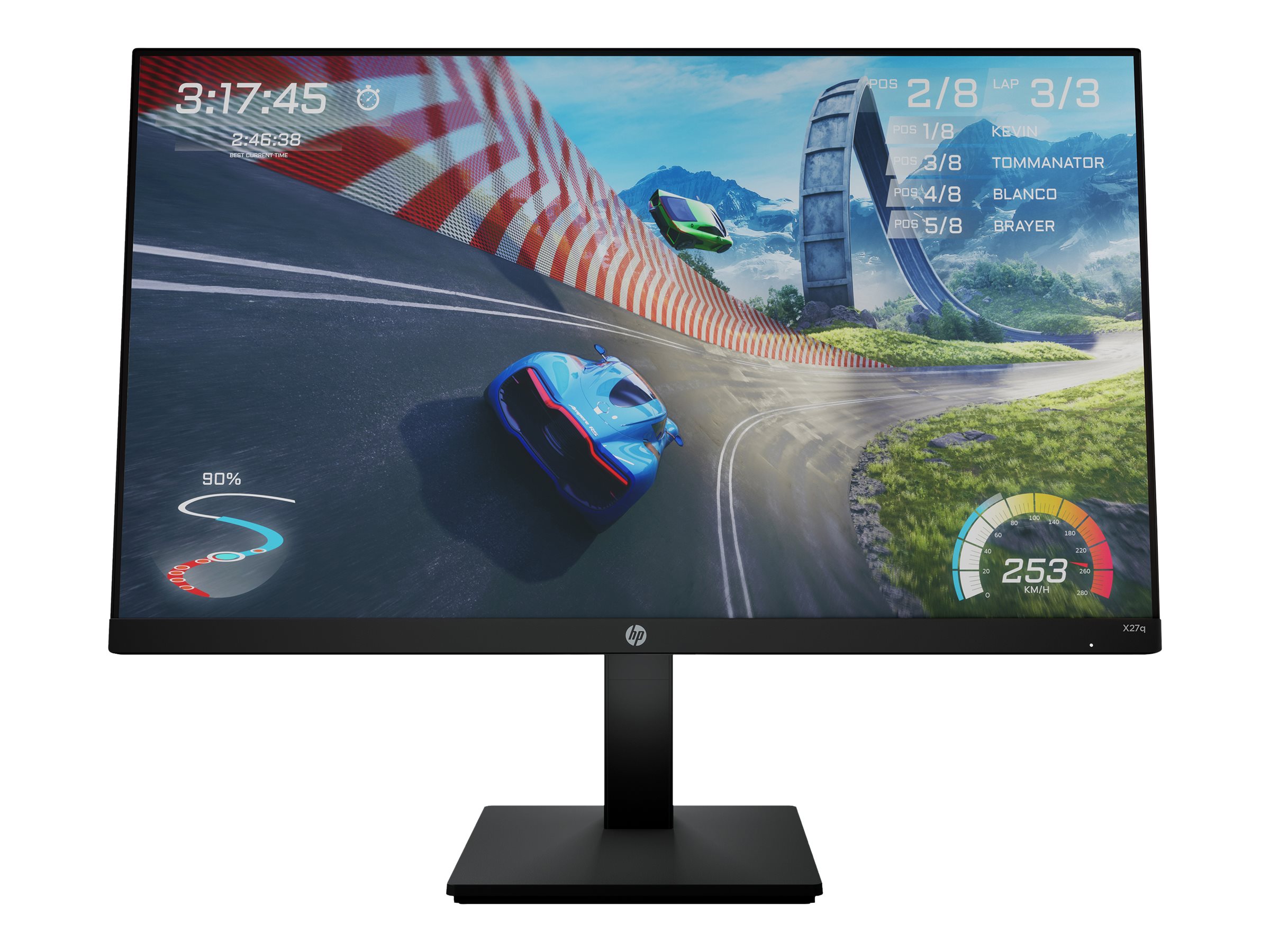 HP X27q Gaming Monitor - X-Series - LED-Monitor - Gaming - 68.6 cm (27&quot;) - 2560 x 1440 QHD @ 165 Hz