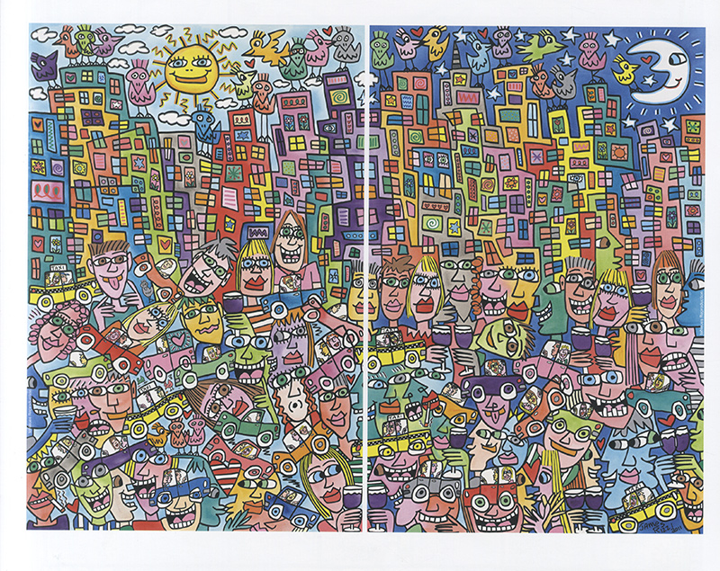 NYC is the best place to be if you're a person Kunstdruck Poster Plakat Rizzi 72