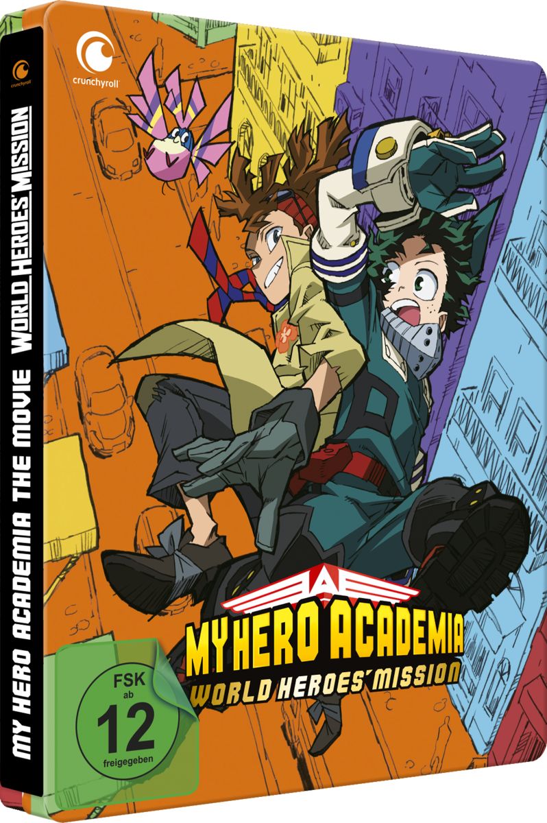 My Hero Academia - World Heroes' Mission - Steelbook - Limited Edition - Blu-Ray