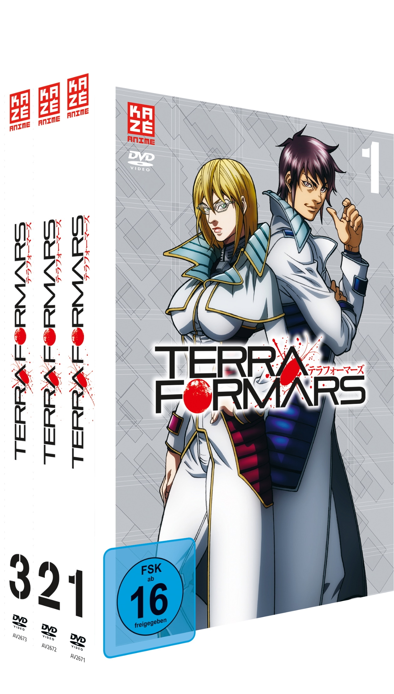 Terraformars - Gesamtausgabe - Bundle Vol.1-3 - DVD