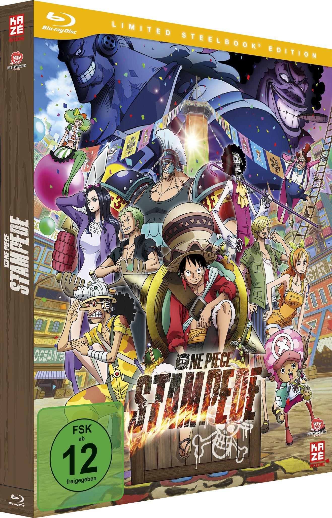 One Piece - Film - Stampede - Limited Steelbook Edition - Blu-Ray