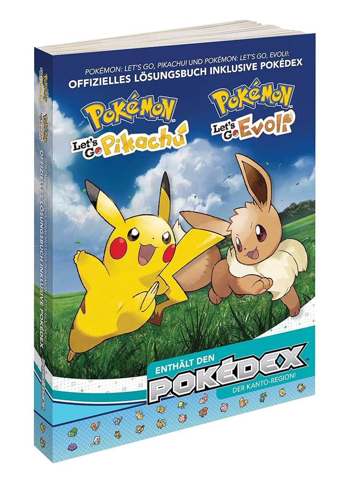 Pokemon - Let's Go, Pikachu! & Evoli! - Das offizielle Lösungsbuch und Poédex